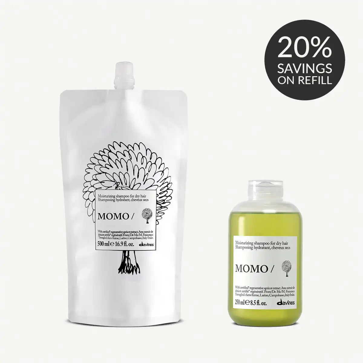 MOMO Shampoo Refill Duo